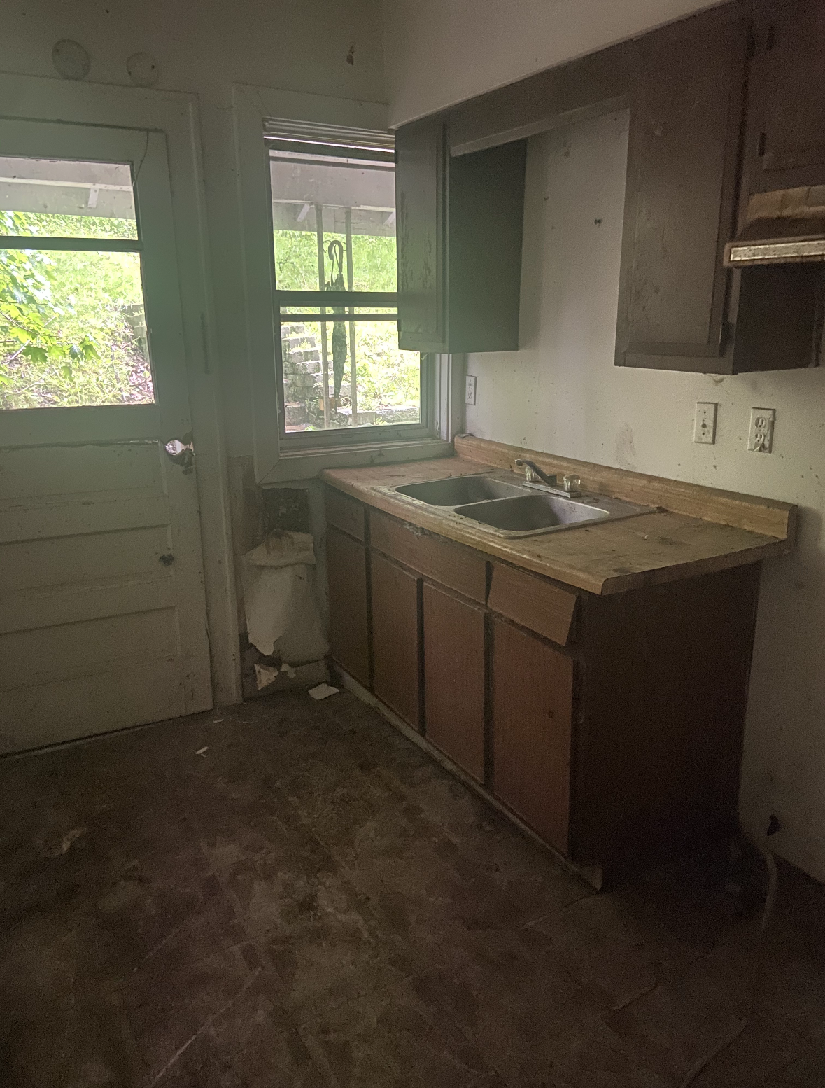 Before photo for Laundry Room Conversion